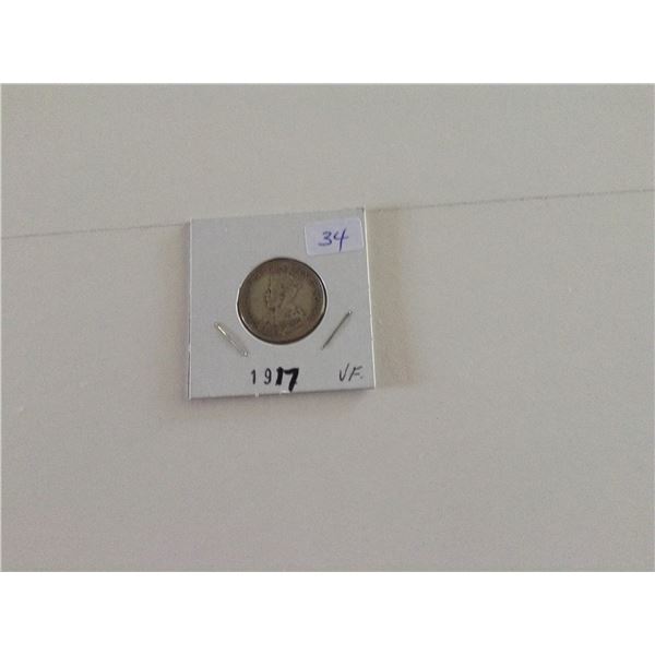 1917 Canada Quarter