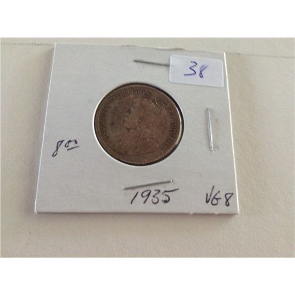 1935 Canada Quarter