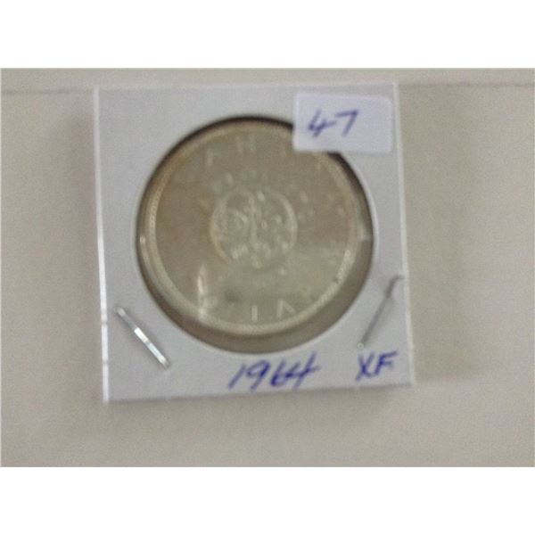1964 Canada Silver Dollar