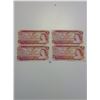 Image 1 : Eight 1974 Canada $2.00 Dollar Bills - Uncirculated