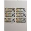 Image 4 : 26 - 1973 Canada $1.00 Dollar Bills - Uncirculated