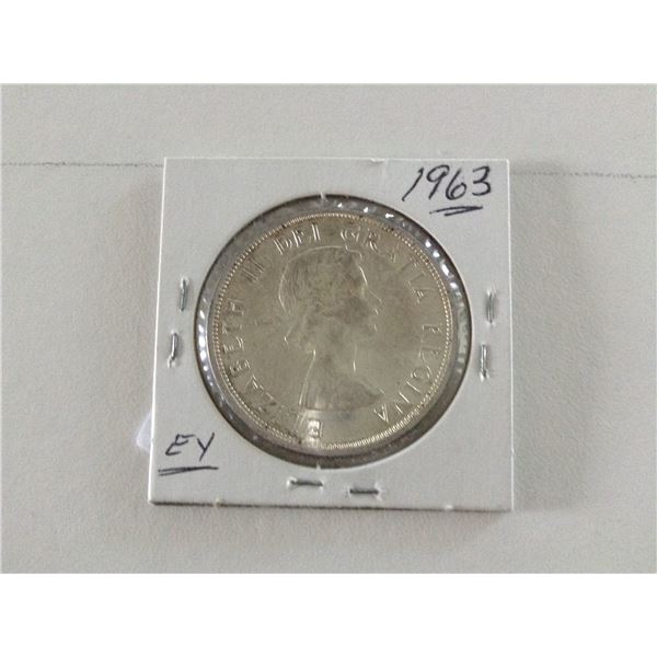 1963 Canada Silver Dollar