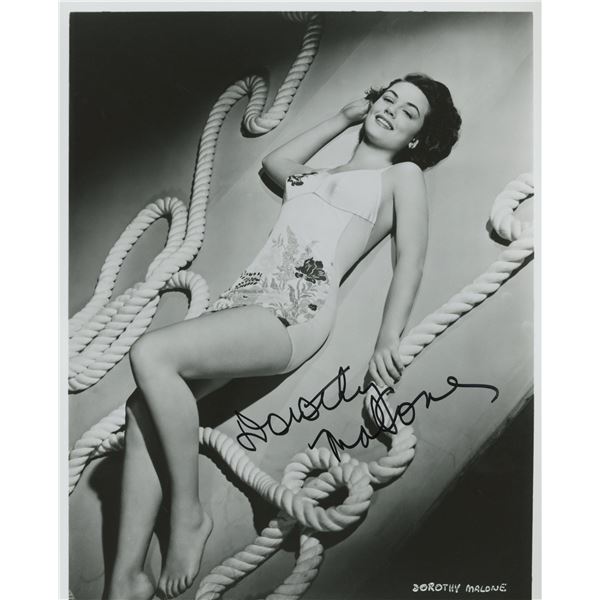Dorothy Malone signed photo