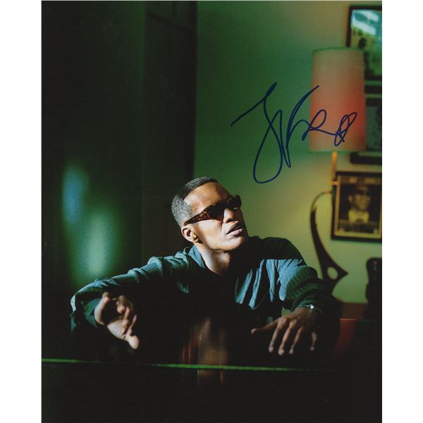 Ray Jamie Foxx signed movie photo