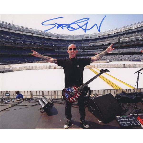 Scott Ian signed  Anthrax  photo