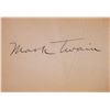 Image 1 : Mark Twain signature slip