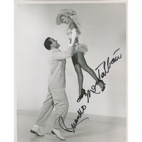 Ricardo MontalbÃ¡n signed "Two Weeks With Love" movie photo