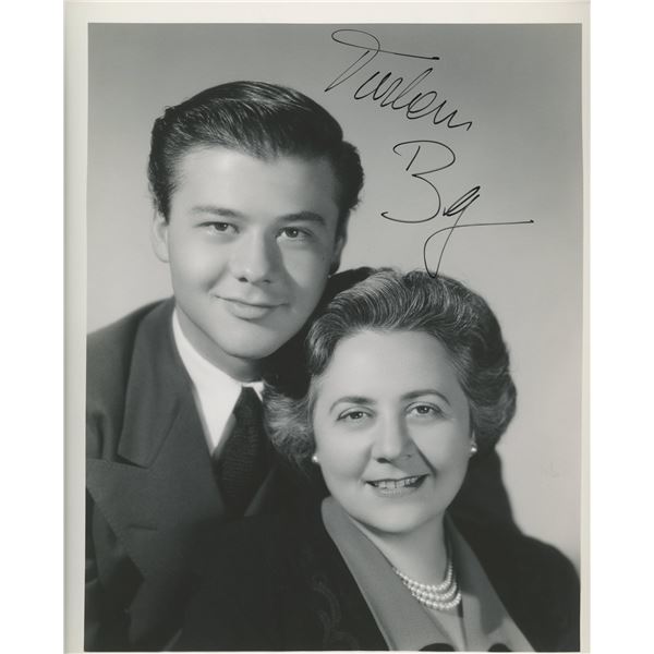 Turhan Bey signed photo