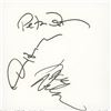 Image 1 : Dennis Hopper, Peter Fonda & Jack Nicholson signature cut
