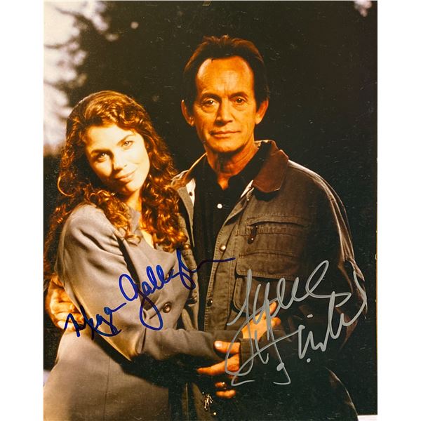 Millennium Lance Henrikson and Megan Gallagher signed photo