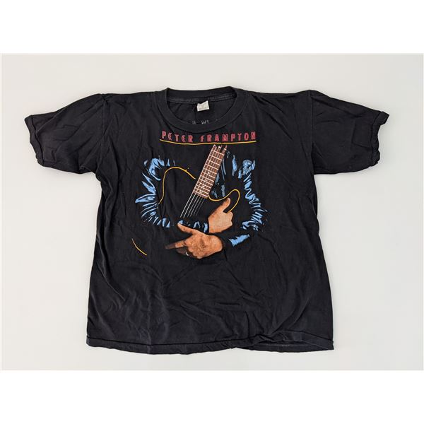 Peter Frampton Premonition 1986 Tour T-Shirt