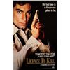 Image 1 : James Bond in License to Kill signed movie poster