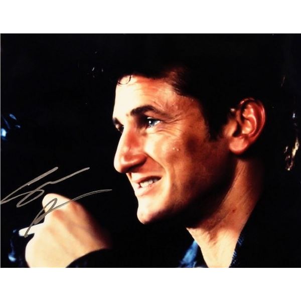 Sean Penn signed portrait photo