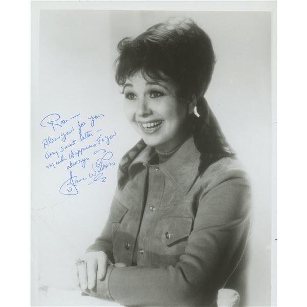 Jane Withers signed photo