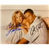 Image 1 : Melrose Place Heather Locklear and Rob Estes signed photo