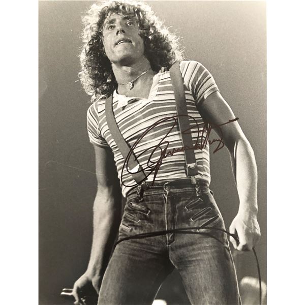 The Who Roger Daltrey signed photo