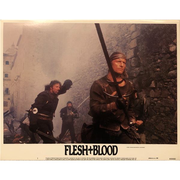 Flesh and Blood original 1985 vintage lobby card