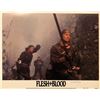 Image 1 : Flesh and Blood original 1985 vintage lobby card
