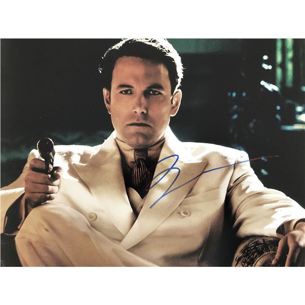 Live By Night Ben Affleck signed movie photo