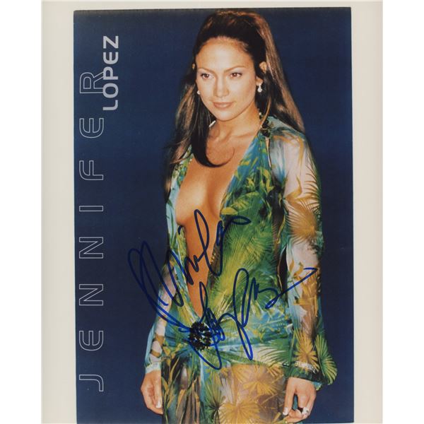 Jennifer Lopez signed photo