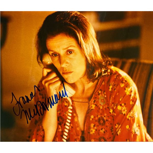 Frances McDormand signed photo