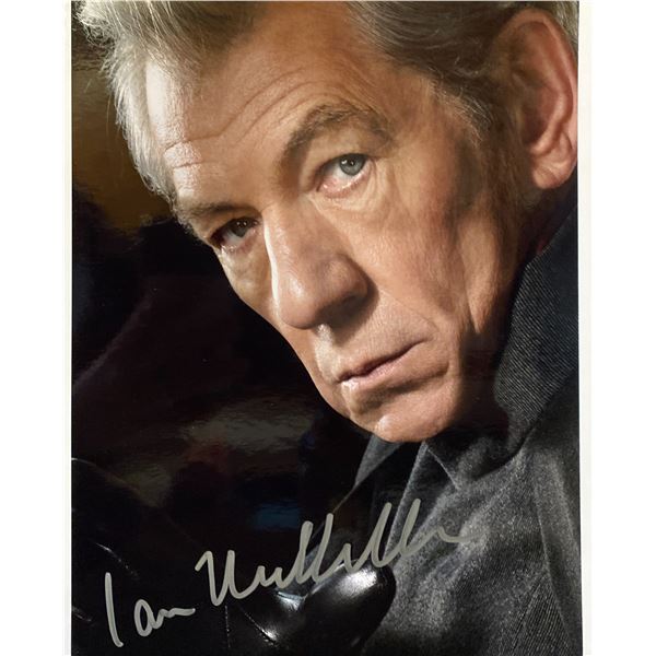 X-Men Ian McKellen signed movie photo