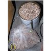Image 1 : BIN OF WOOD DOWEL PINS 2"
