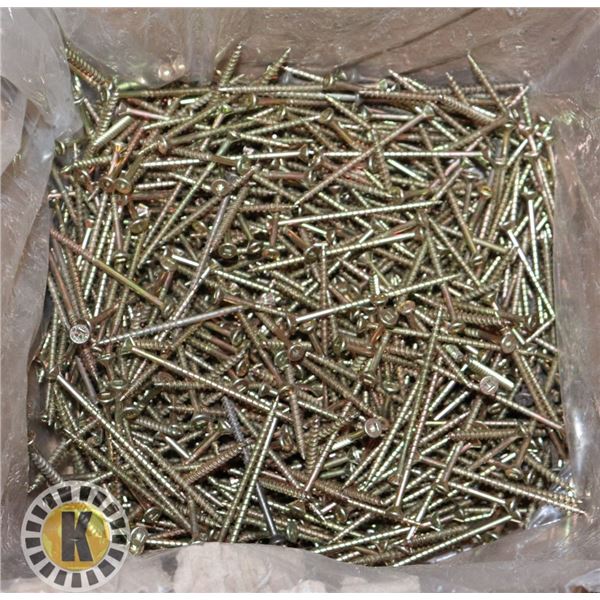 HALF BOX 8X3" CONSTRUCTION SCREWS