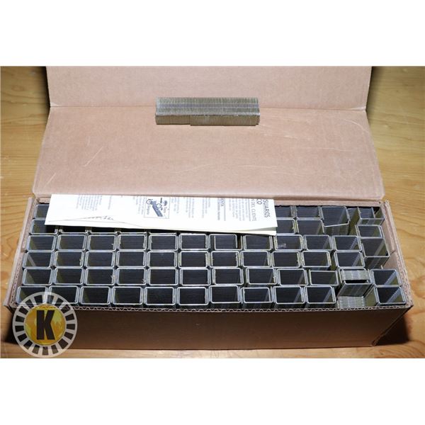 BOX OF CROWN STAPLES