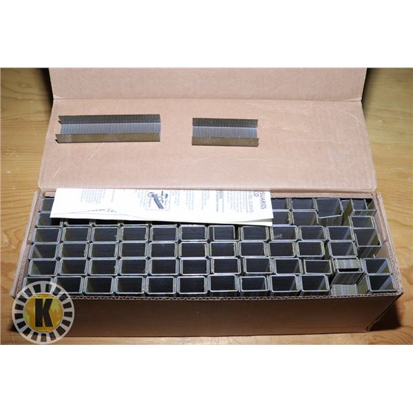 BOX OF CROWN STAPLES