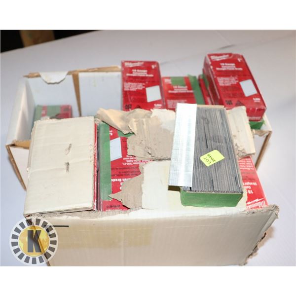 BOXES OF MILWAUKEE GALVANIZED BRACKETS