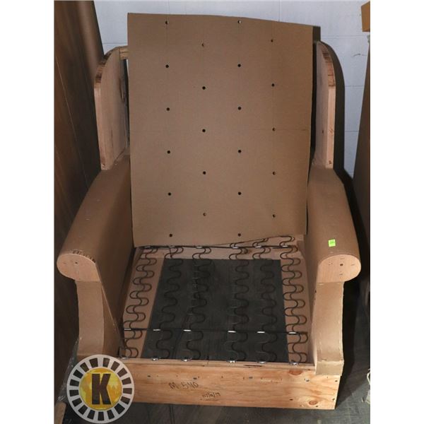 INCOMPLETE ACCENT CHAIR