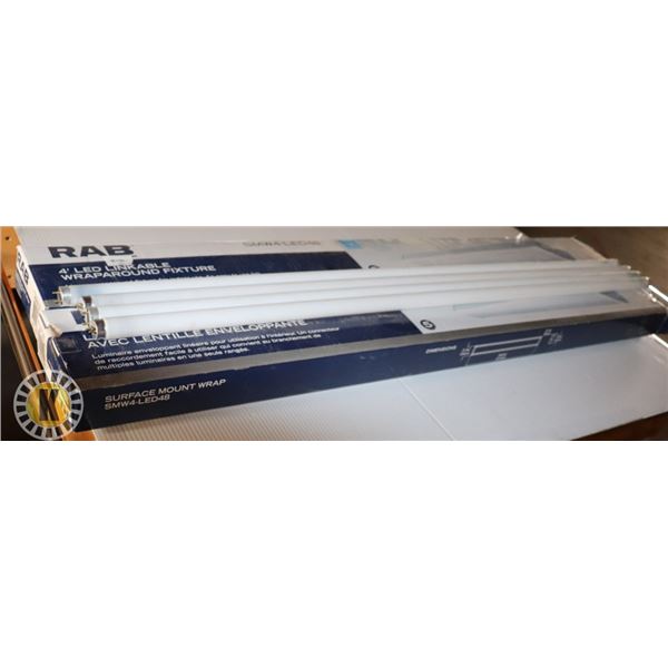 2 BOXES OF 4FT FLUORESCENT LIGHT