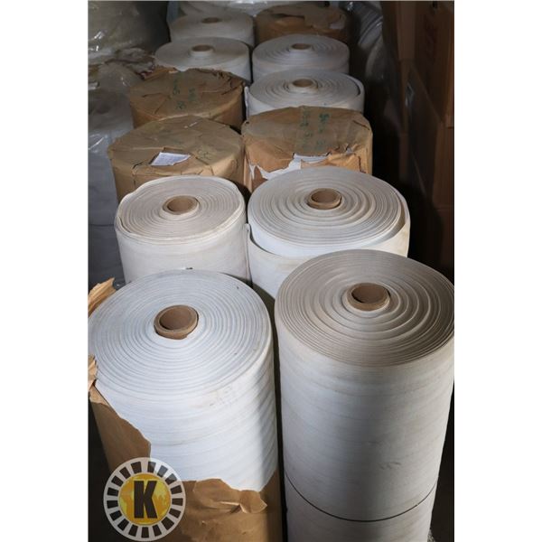 10 BUNDLES OF 30" SAMSON FURNITURE WEBBINGS