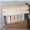 Image 1 : BOX OF 25 RH 9" LEG MAPLE