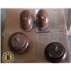 Image 1 : BOX OF 30 DARK BROWN BUN LEG