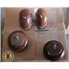 Image 1 : BOX OF 68 DARK BROWN BUN LEG