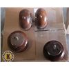 Image 1 : BOX OF 60 DARK BROWN BUN LEG