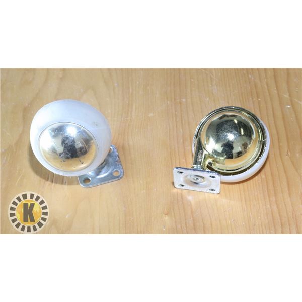 15 PCS OF CASTER GOLD LEGS