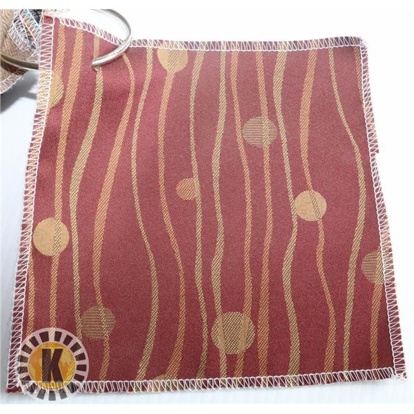 KRAVET 26391-9 GREEN/YELLOW CIRCLES