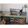 Image 2 : CONSEW INDUSTRIAL SEWING MACHINE WITH TABLE