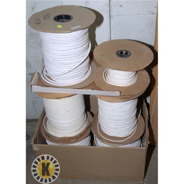 PILE OF ASSORTED TWINE WELLS