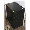 Image 1 : BLACK FILE CABINET