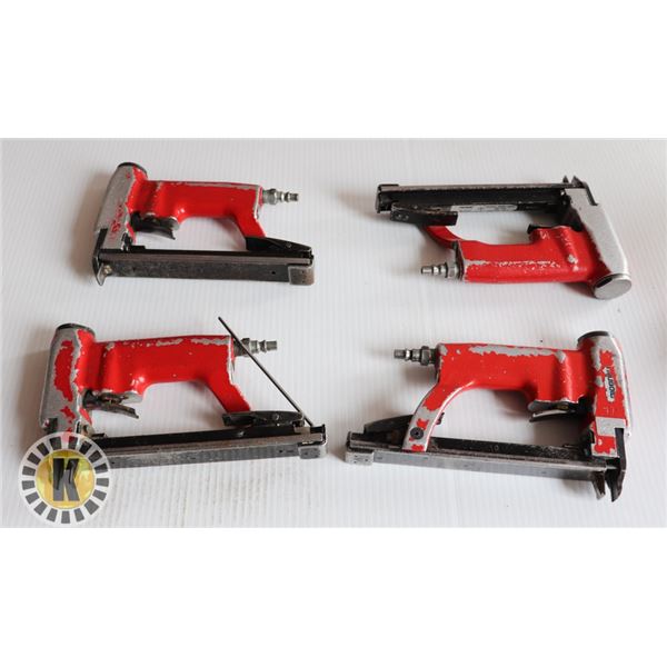 LOT OF FOUR AIR TOOLS FOR REPAIR