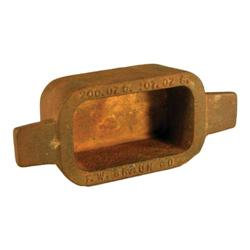 Cast Iron Gold Bar Mold