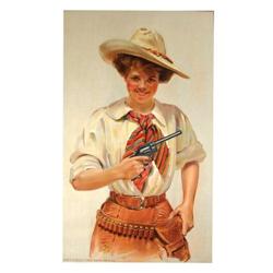 Very Rare Colt Patent Firearms Paper Sign