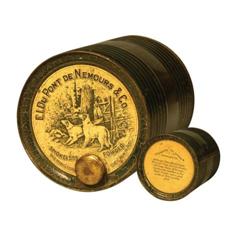 DuPont and Co. Smokeless Powder Barrel