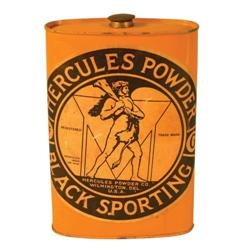 Hercules Black Powder Tin