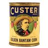 Image 1 : Custer Corn Can with paper label