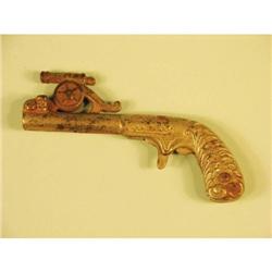 Cast Iron Cap Gun Cannon